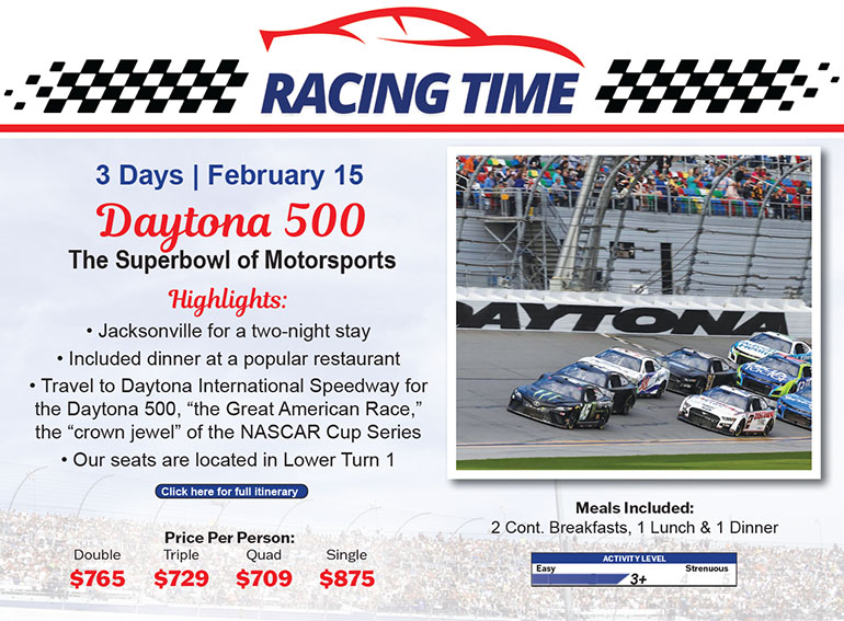 Daytona 500 & Bristol Motor Speedway Food City 500