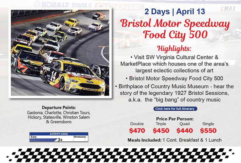 Daytona 500 & Bristol Motor Speedway Food City 500