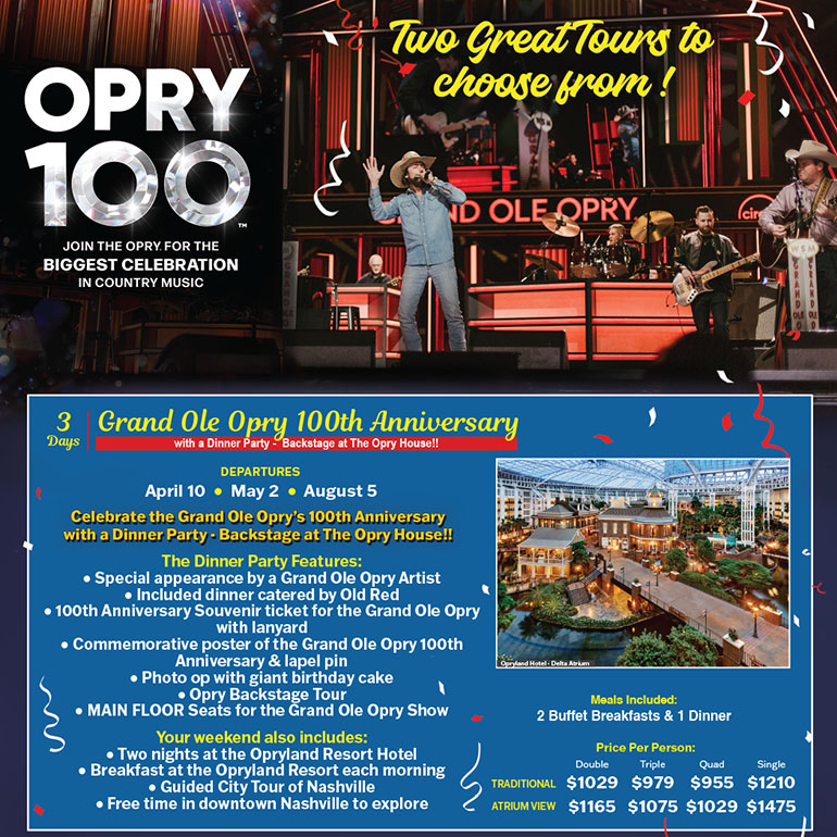 GrandOleOpry100th Anniversary & Birthday