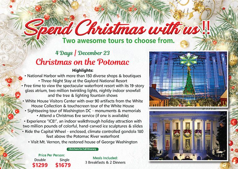 Opryland Country Christmas & Christmas on the Potomac