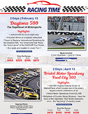 Daytona 500 & Bristol Motor Speedway Food City 500