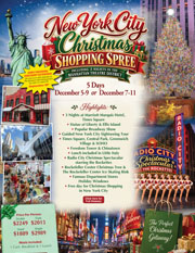 New York City Christmas Shopping Spree