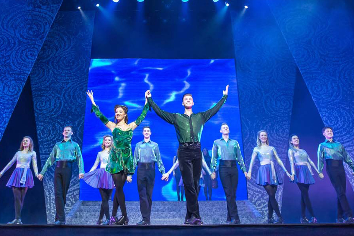 “Riverdance” at the Belk Theater (2023) Christian Tours Motorcoach
