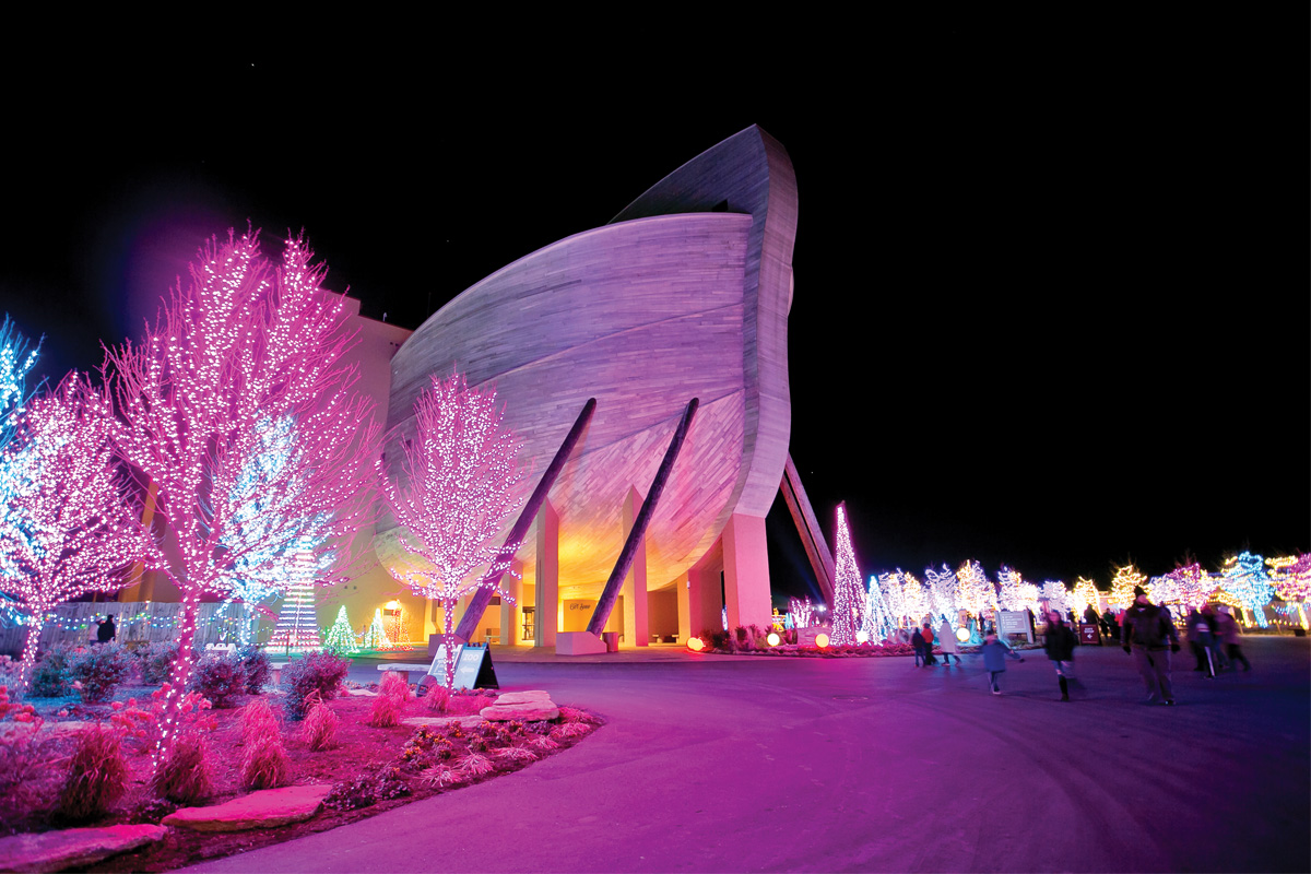 Ark Encounter at Christmastime