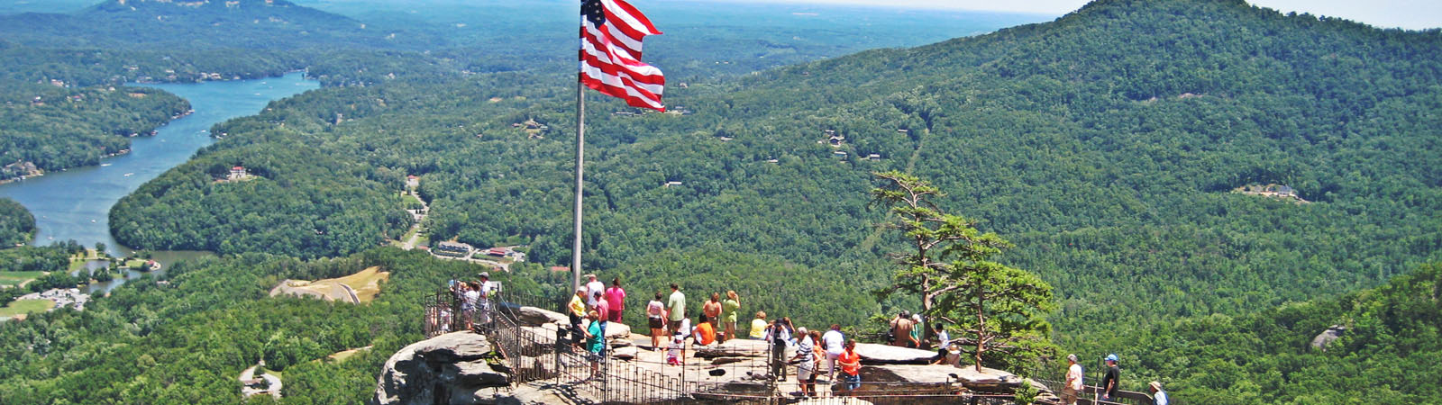 Lake Lure and Chimney Rock