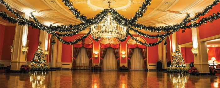 The Greenbrier at Christmas