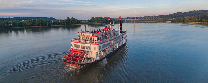 RiverHop Aboard BB Riverboat’s “Belle of Cincinnati”