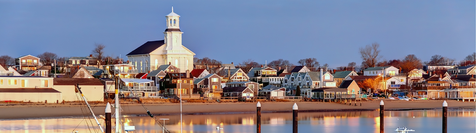 Downtown Cape Cod from the Harbor