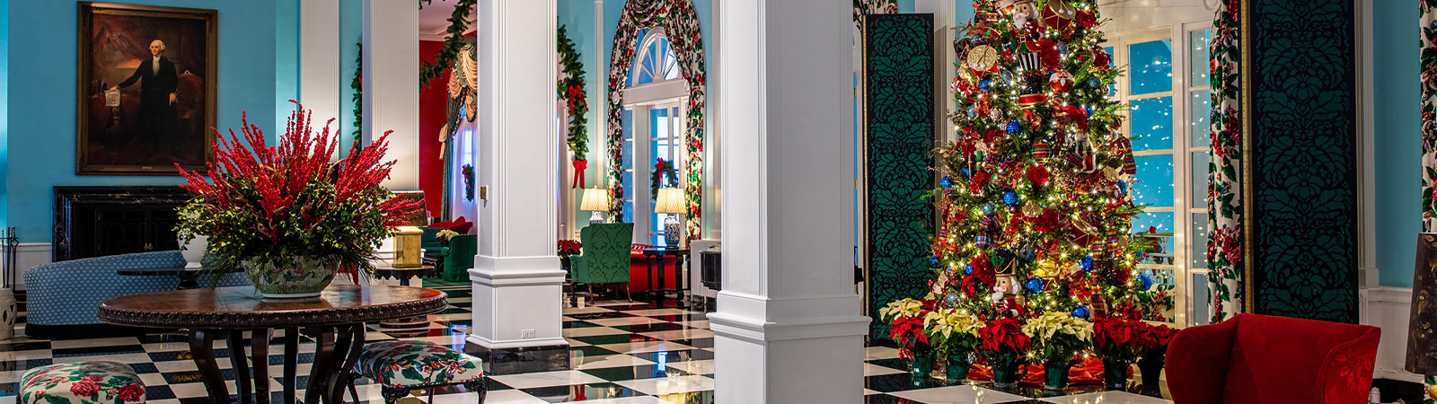 The Greenbrier at Christmas