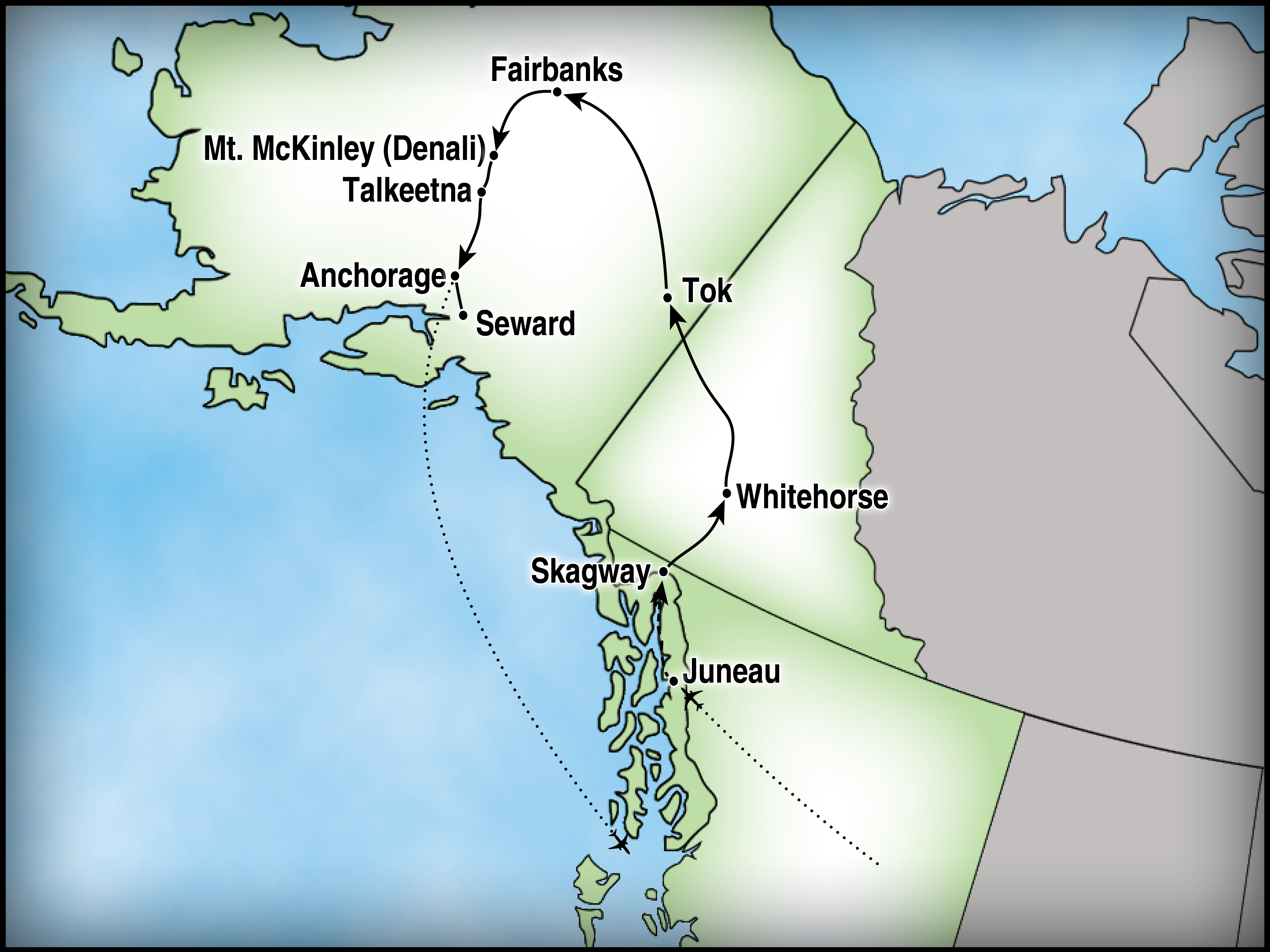 Alaska Juneau Fly In 2024 Christian Tours Motorcoach Bus   24F AJF 