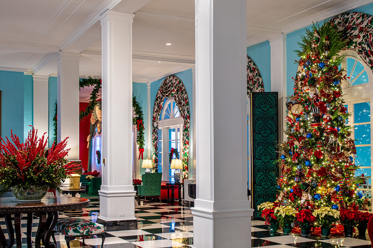 Greenbrier Resort at Christmas